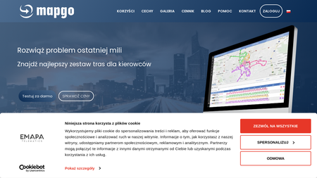 Program do wyznaczania, planowania i optymalizacji tras pojazdów - MapGO