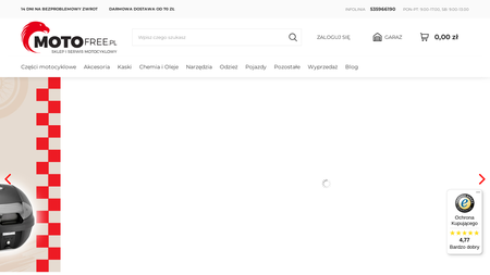 Części i akcesoria motocyklowe